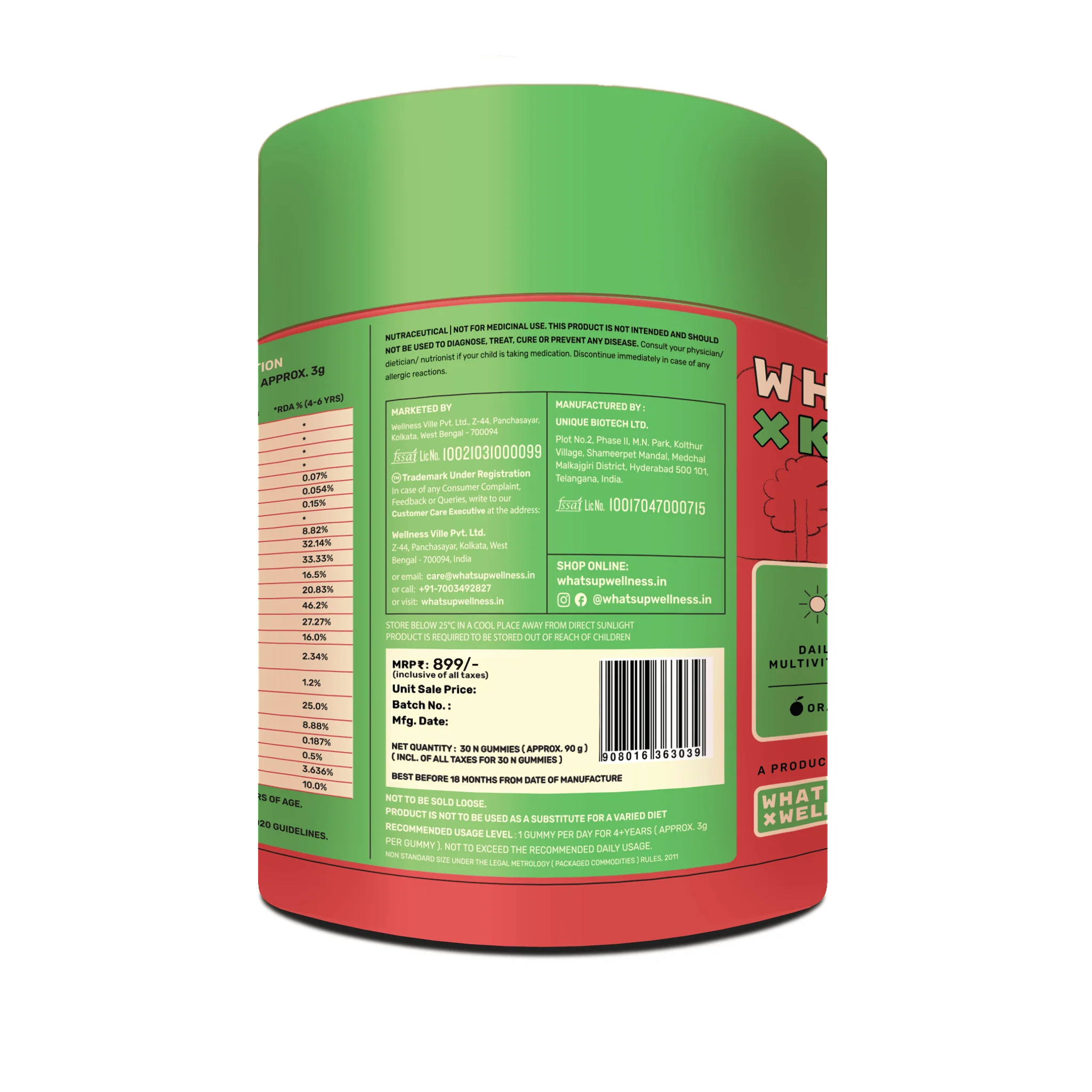 What's Up Kids Multivitamin Gummies - Image 9