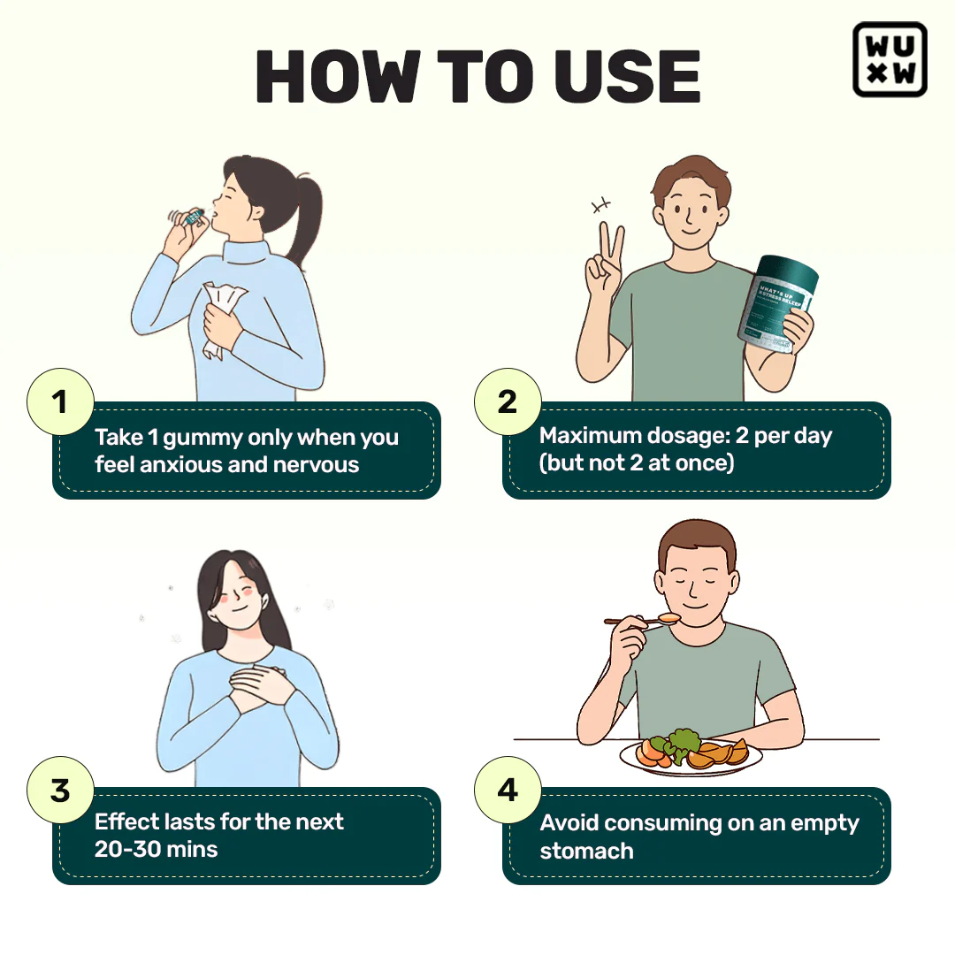 What's Up Stress Relief Gummies - Image 4