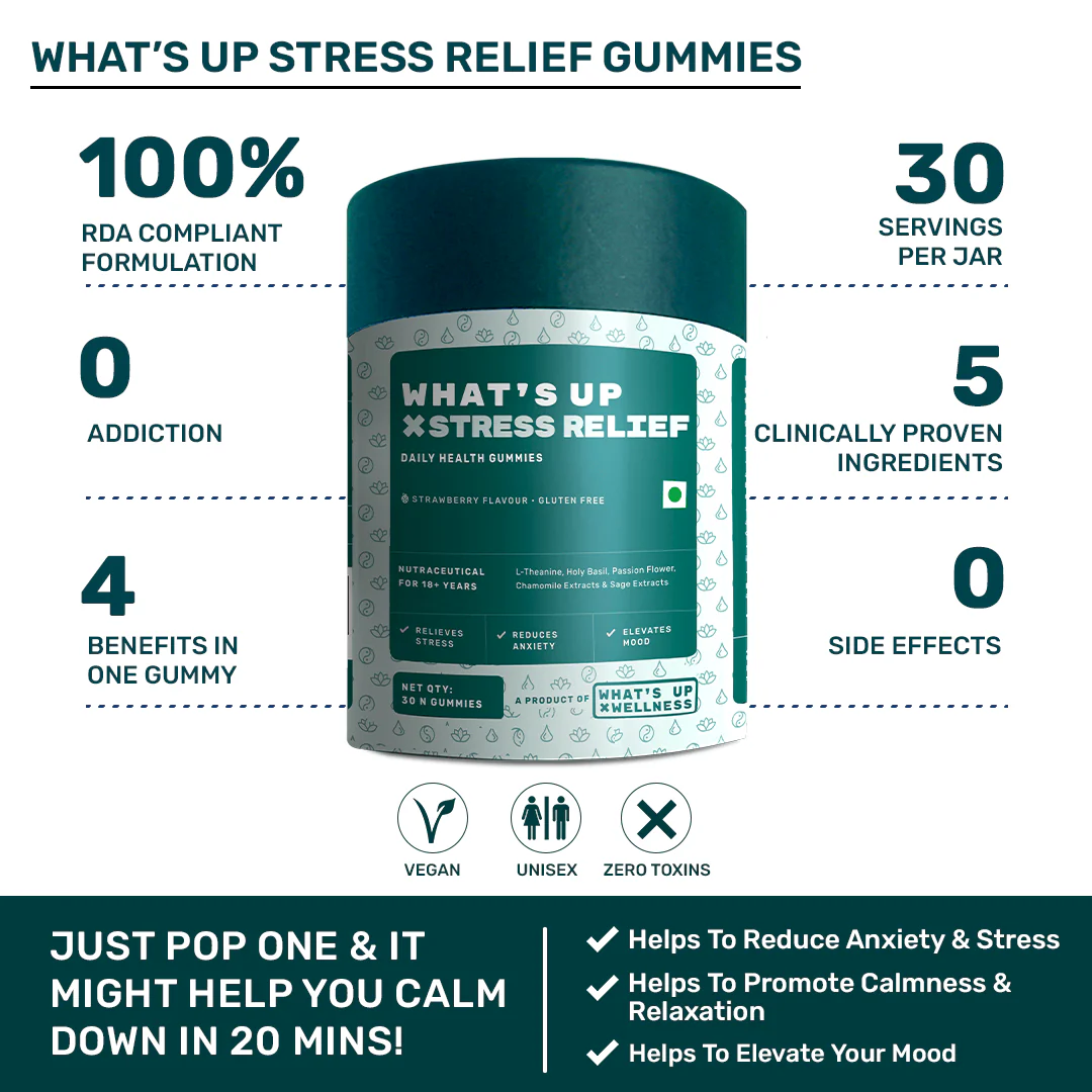 What's Up Stress Relief Gummies - Image 8